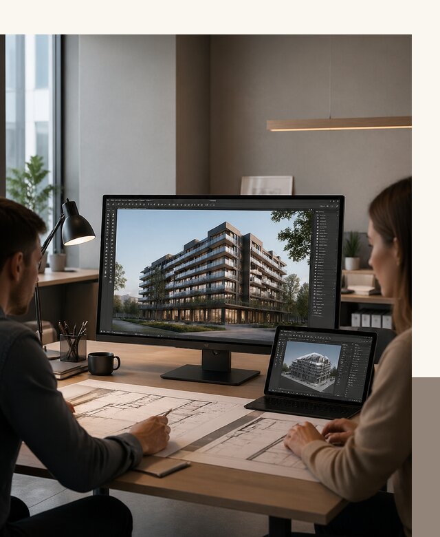 3D визуализация архитектуры и объектов строительства в Нальчике