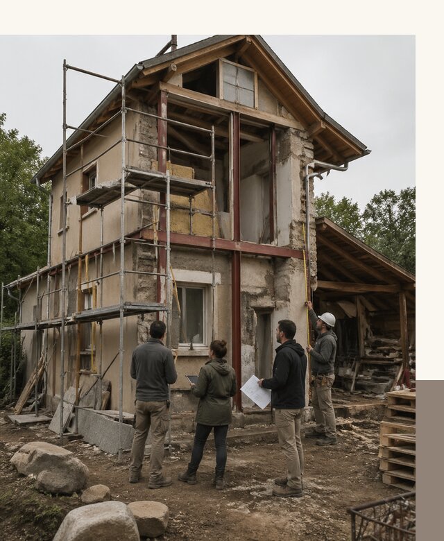 Реконструкция загородного дома под ключ в Нальчике от бюро