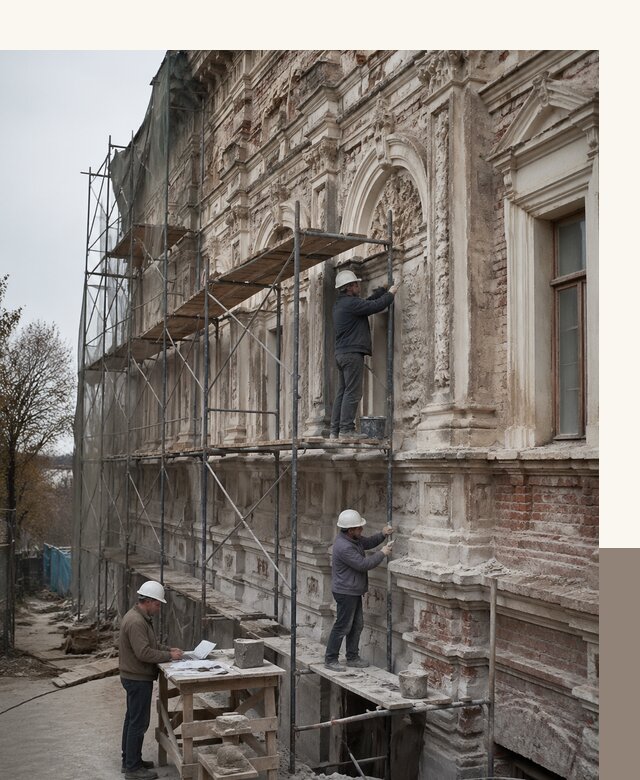 Реставрация объектов культурного наследия под ключ в Нальчике